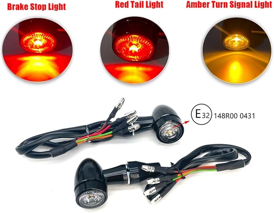 YU　ランプ3点セット Amazon.com: Chaoouyue ZX6R ZX-6R 2013-2023 2022 Front Turn